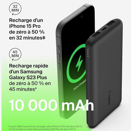 station-de-charge-belkin-10000-mah-noir
