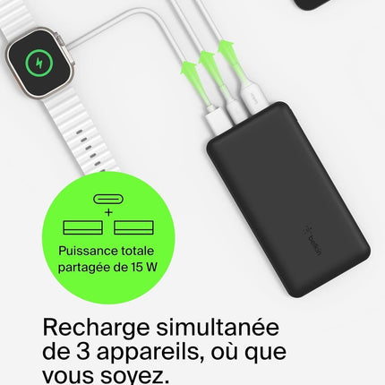 station-de-charge-belkin-10000-mah-noir