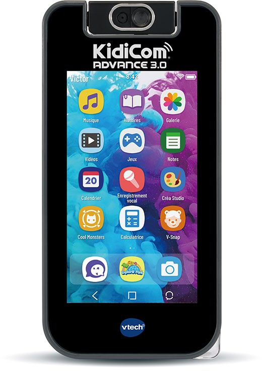 lecteur-mp4-vtech-kidicom-advance-3-0-noir