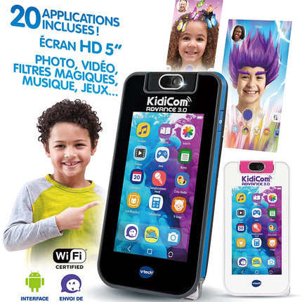 lecteur-mp4-vtech-kidicom-advance-3-0-noir