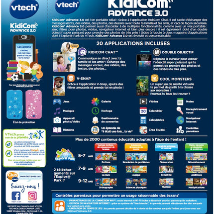 lecteur-mp4-vtech-kidicom-advance-3-0-noir