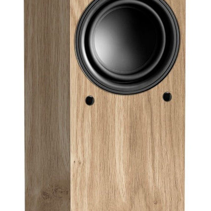 enceinte-colonne-active-triangle-elara-ln05a-chene-clair-x2