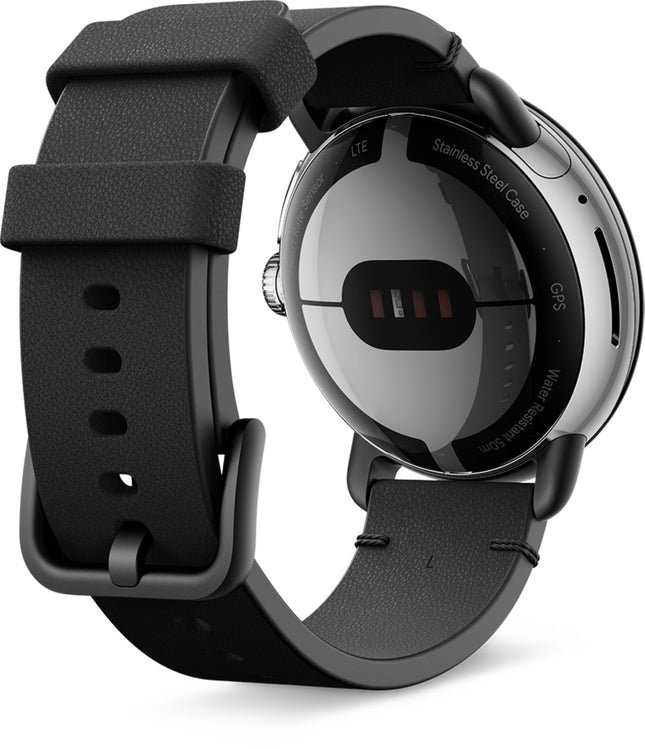 bracelet-google-pixel-watch-cuir-large-noir