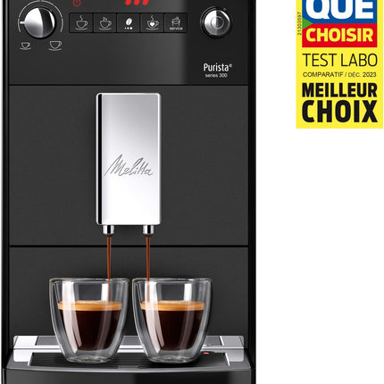 expresso-broyeur-melitta-purista-noir-mat
