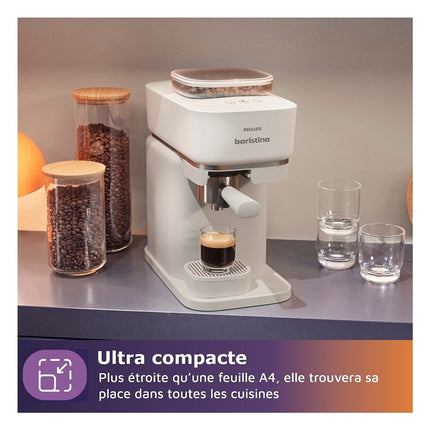 machine-a-expresso-philips-baristina-bar300-00-cafetiere-a-grain-blanche