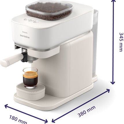 machine-a-expresso-philips-baristina-bar300-00-cafetiere-a-grain-blanche