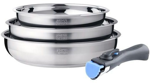 batterie-de-cuisine-arthur-martin-de-3-poeles-20-24-26cm-1-poignee
