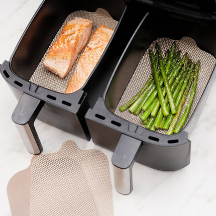 papier-nostik-set-4-doublures-airfryer-2-paniers