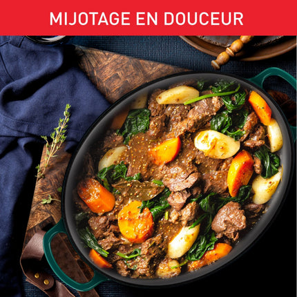 cocotte-tefal-elegance-29cm-vert-forest
