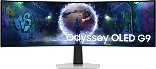 ecran-pc-gamer-samsung-odyssey-g9-g93sd-49-incurve-1800r-dqhd-240hz-oled-hdr-true-black-400-hdmi-2-1-amd-freesync