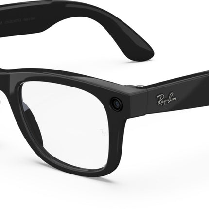 lunettes-connectees-meta-ray-ban-wayfarer-gen-1-noir-brillant-transparent