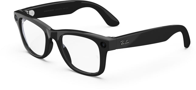 lunettes-connectees-meta-ray-ban-wayfarer-gen-1-noir-brillant-transparent