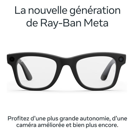 lunettes-connectees-meta-ray-ban-wayfarer-gen-1-noir-brillant-transparent