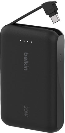 batterie-externe-belkin-10000-mah-avec-cable-usb-c-integre-noir