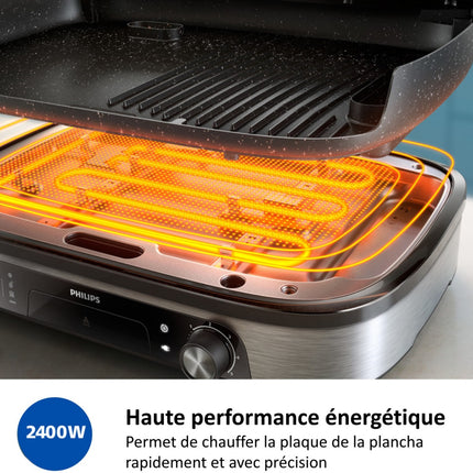 plancha-electrique-philips-hd6212-90-couvercle-verre-a-poser-50x25-cm