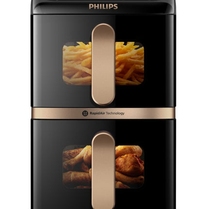 airfryer-philips-na462-70-friteuse-sans-huile-vertical-duo-noir-cuivre-serie-4000-10l-5-5l