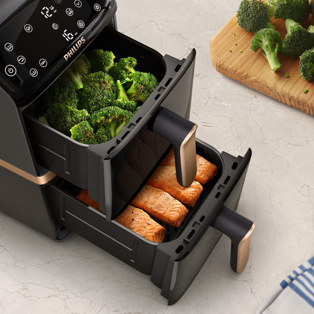 airfryer-philips-na462-70-friteuse-sans-huile-vertical-duo-noir-cuivre-serie-4000-10l-5-5l