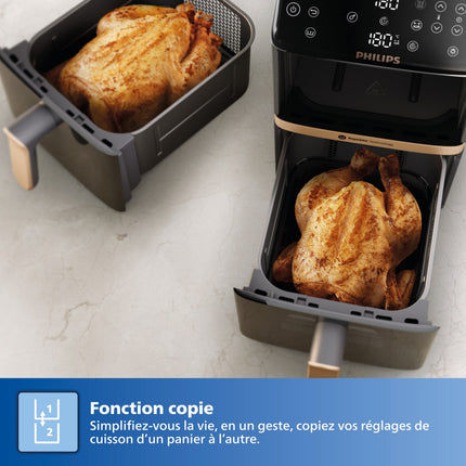 airfryer-philips-na462-70-friteuse-sans-huile-vertical-duo-noir-cuivre-serie-4000-10l-5-5l