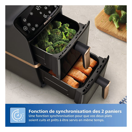 airfryer-philips-na462-70-friteuse-sans-huile-vertical-duo-noir-cuivre-serie-4000-10l-5-5l