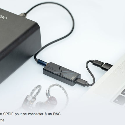 dac-audio-fiio-ampli-portable-ka13-usb-c-silver