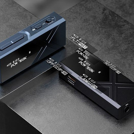 dac-audio-fiio-ampli-portable-ka17-usb-c-bleu