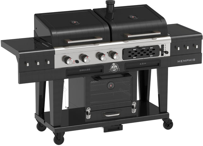 barbecue-gaz-pitboss-memphis-2-0-sur-chariot-une-zone-de-cuisson-gaz-une-charbon-et-un-fumoir-electrique-3-etages