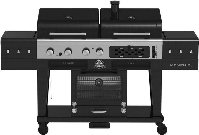 barbecue-gaz-pitboss-memphis-2-0-sur-chariot-une-zone-de-cuisson-gaz-une-charbon-et-un-fumoir-electrique-3-etages