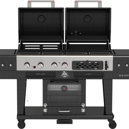 barbecue-gaz-pitboss-memphis-2-0-sur-chariot-une-zone-de-cuisson-gaz-une-charbon-et-un-fumoir-electrique-3-etages
