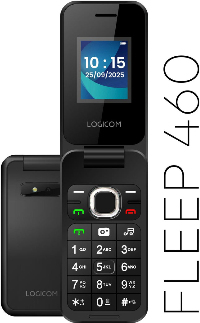 telephone-portable-logicom-fleep-460-noir