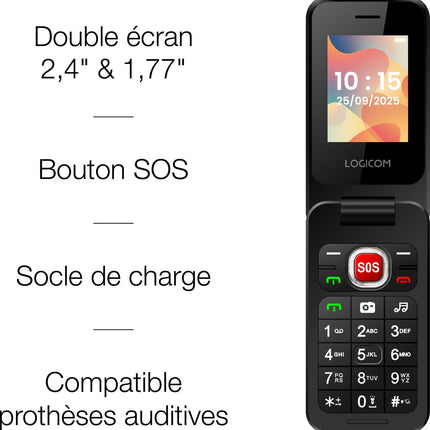 telephone-portable-logicom-fleep-s90-noir