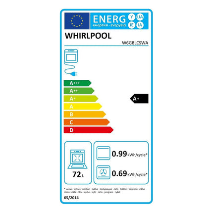 cuisiniere-gaz-whirlpool-w6g8lcswa