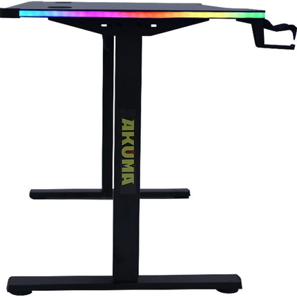 bureau-gamer-akuma-d03-motorise-carbone-rgb