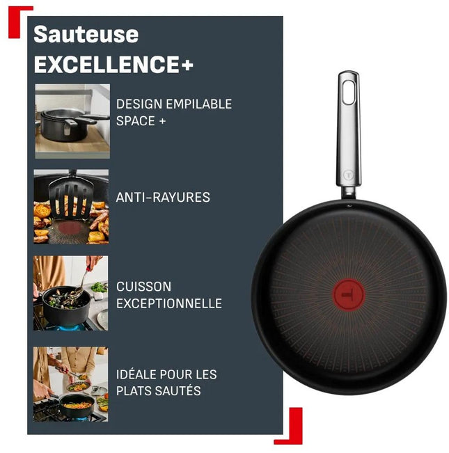 sauteuse-tefal-24cm-excellence-avec-couvercle