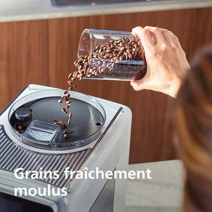 expresso-broyeur-philips-cafe-aromis-ep8757-20-cafetiere-a-grain-silentbrew-lattego-pro-blanche