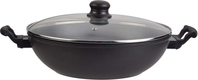 wok-essentielb-aluminium-forge-noir-diam32cm