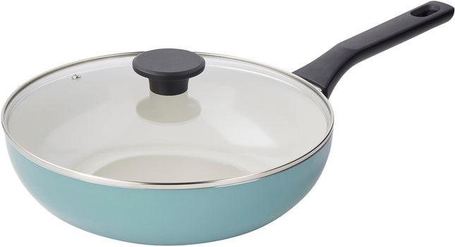 sauteuse-essentielb-28cm-avec-couvercle-vert