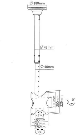 support-mural-tv-kimex-ecran-lcd-led-23-a-42