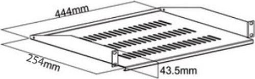 accessoire-rack-kimex-etagere-pour-rack-19-prof-25-cm-1u