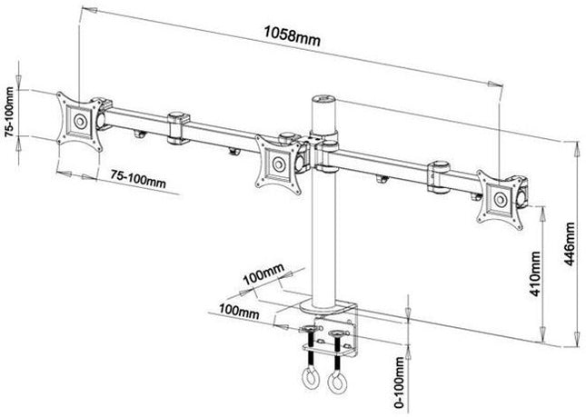 support-ordinateur-portable-kimex-3-ecrans-pc-13-20