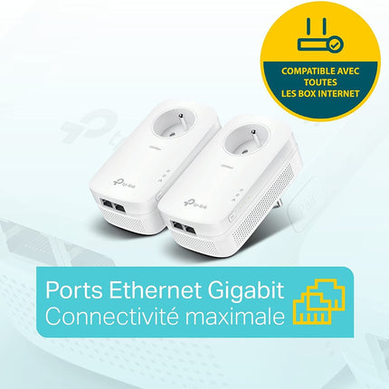 cpl-filaire-tp-link-tl-pa9025p-2000mbps-2x2rj45-pack-de-2