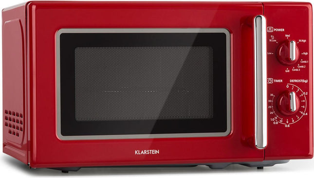 micro-ondes-combine-klarstein-caroline-rouge
