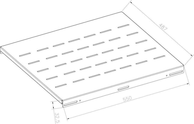 accessoire-rack-kimex-etagere-pour-rack-baie-19-550mm