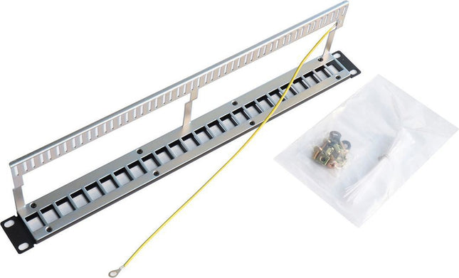 accessoire-rack-kimex-panneau-de-brassage-1u-24-ports-vide
