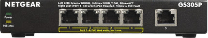 switch-ethernet-netgear-g305pv2-5-ports-gigabit-avec-4-port-poe