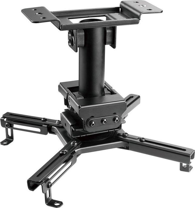 support-videoprojecteur-kimex-plafond-hauteur-25-cm-noir