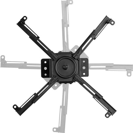 support-videoprojecteur-kimex-plafond-hauteur-25-cm-noir