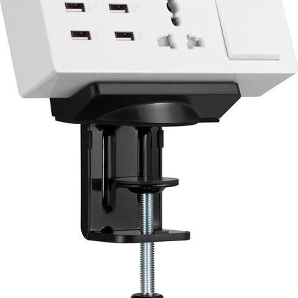 range-cable-kimex-support-de-table-pour-multiprise-noir