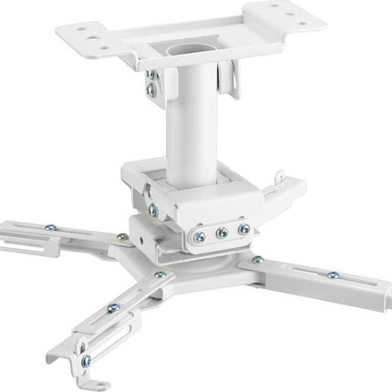 support-videoprojecteur-kimex-plafond-hauteur-25-cm-blanc