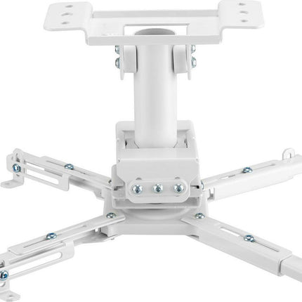 support-videoprojecteur-kimex-plafond-hauteur-25-cm-blanc