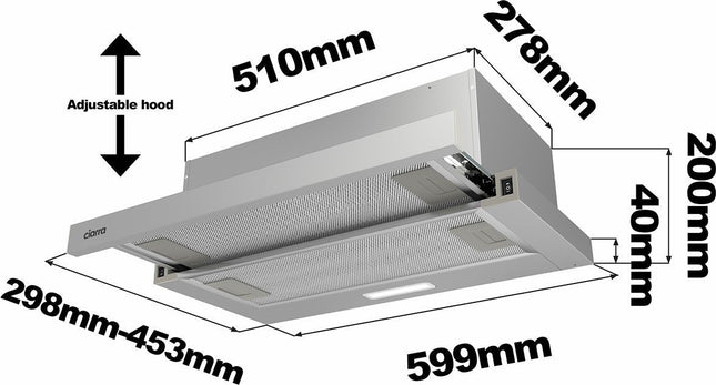 hotte-tiroir-ciarra-cd6906ds